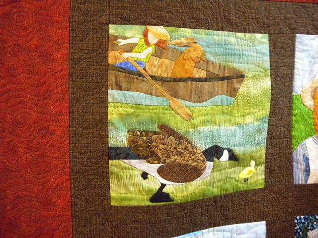 Pam Brown - Raffle Quilt Detail